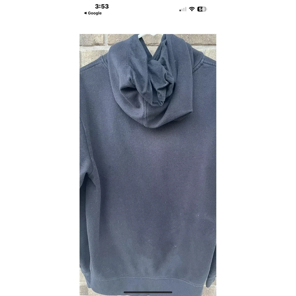Northface Black Hoodie Medium‎ W/ Gold Logo